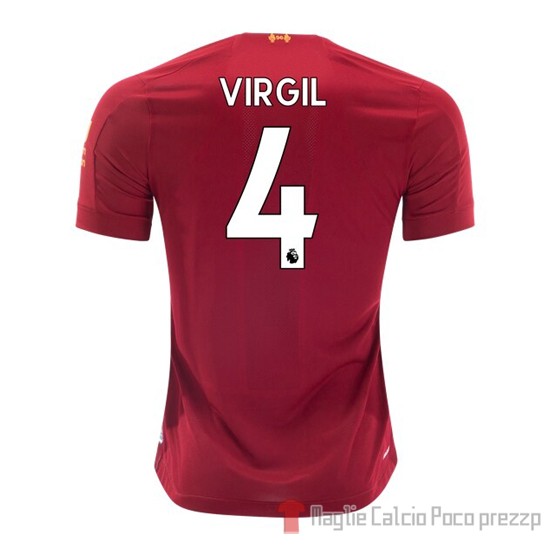 Maglia Liverpool Giocatore Virgil Home 2019/2020 - Clicca l'immagine per chiudere
